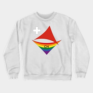 Switzerland pride flag Crewneck Sweatshirt